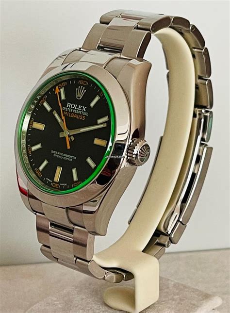 vendo rolex milgauss vetro verde|Rolex Milgauss Vetro Verde for $10,453 for sale from a.